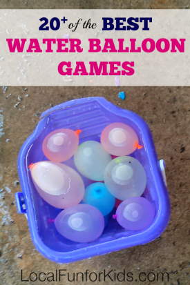 20 Of The Best Water Balloon Games Local Fun For Kids