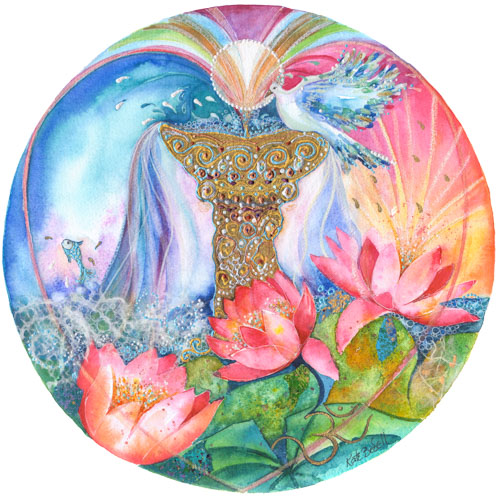 The Fountain Of Love Mandala — KATE BEDELL