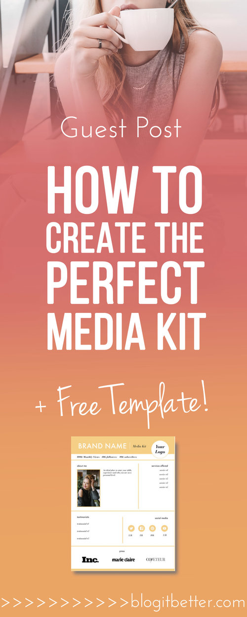 [Free Template] How To Create The Perfect Media Kit!