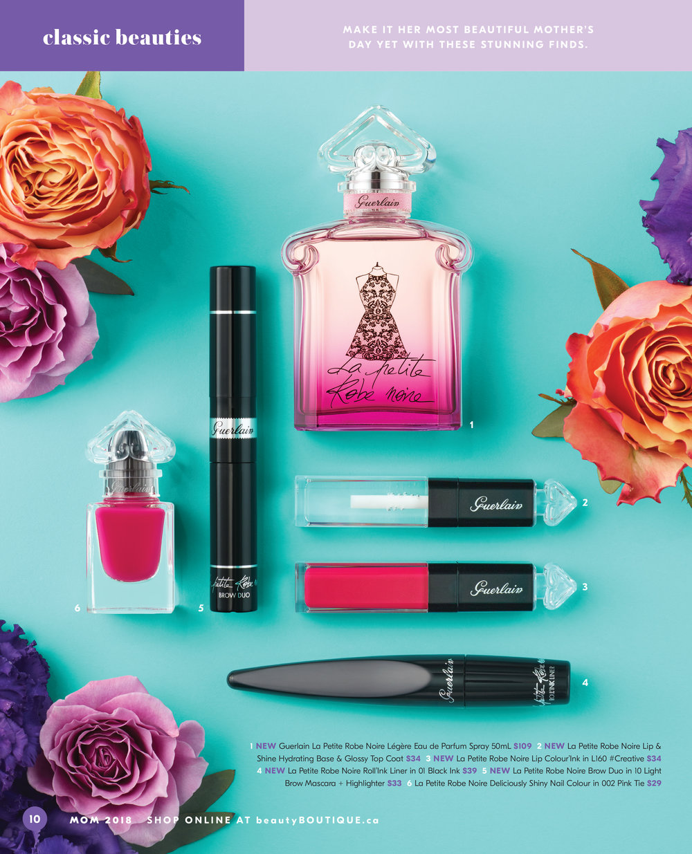   “Show Mom Some Love.”  Mother’s Day Gift Guide. Shoppers Drug Mart. January 2018. Photo: Luis Albuquerque. Art Director: Jacqueline Abernethy 