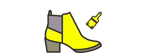 Bondi Junction shoe recolouring and colour change