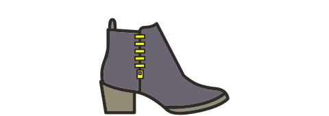 Bondi Junction shoe zipper repairs