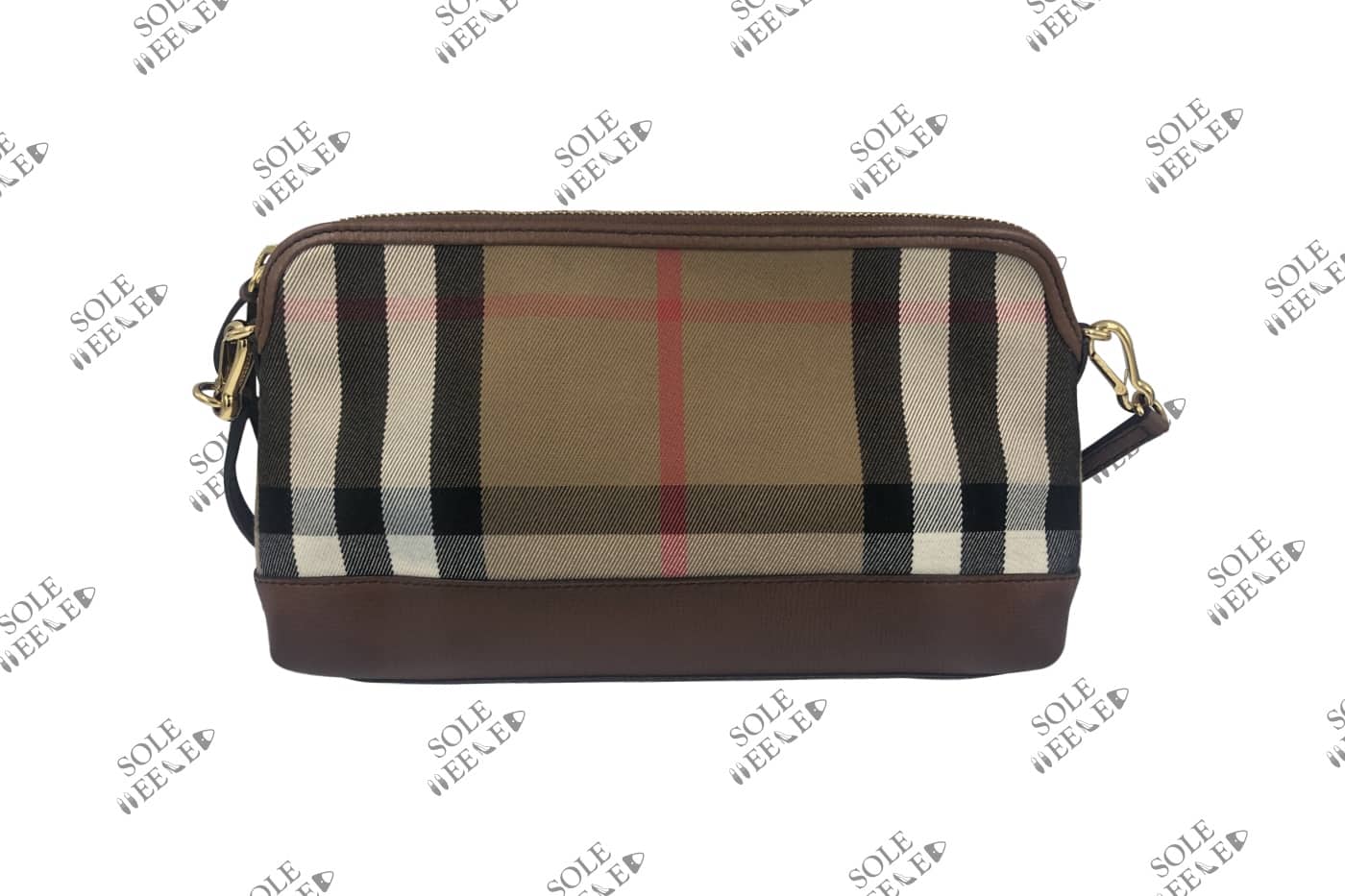 Burberry Brown Lila Vintage Check Small Wallet – THE CLOSET