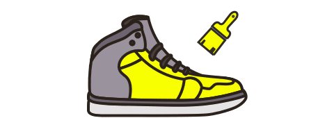 Colour change service — Sneaker