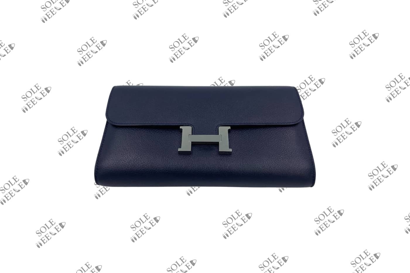 Hermes Constance Long Wallet with Colored 'H' Clasp