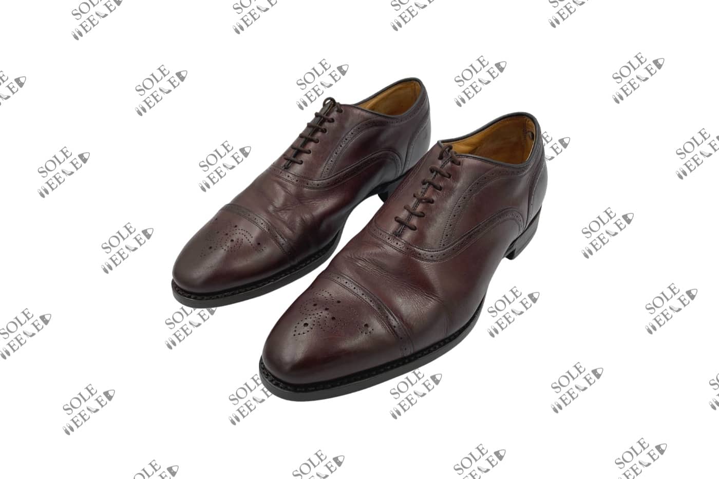 Church's Shoe JR Leather Half Resole and Reheel