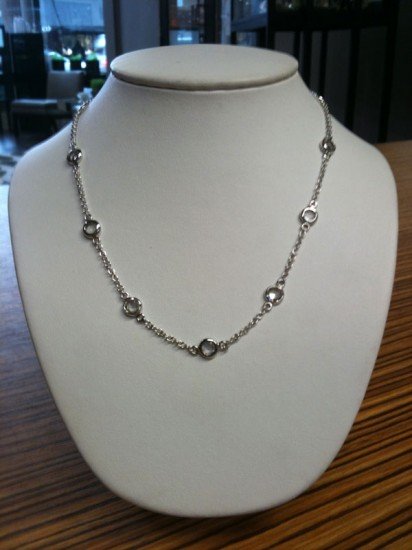 Custom-made Diamonds by the Yards Necklace