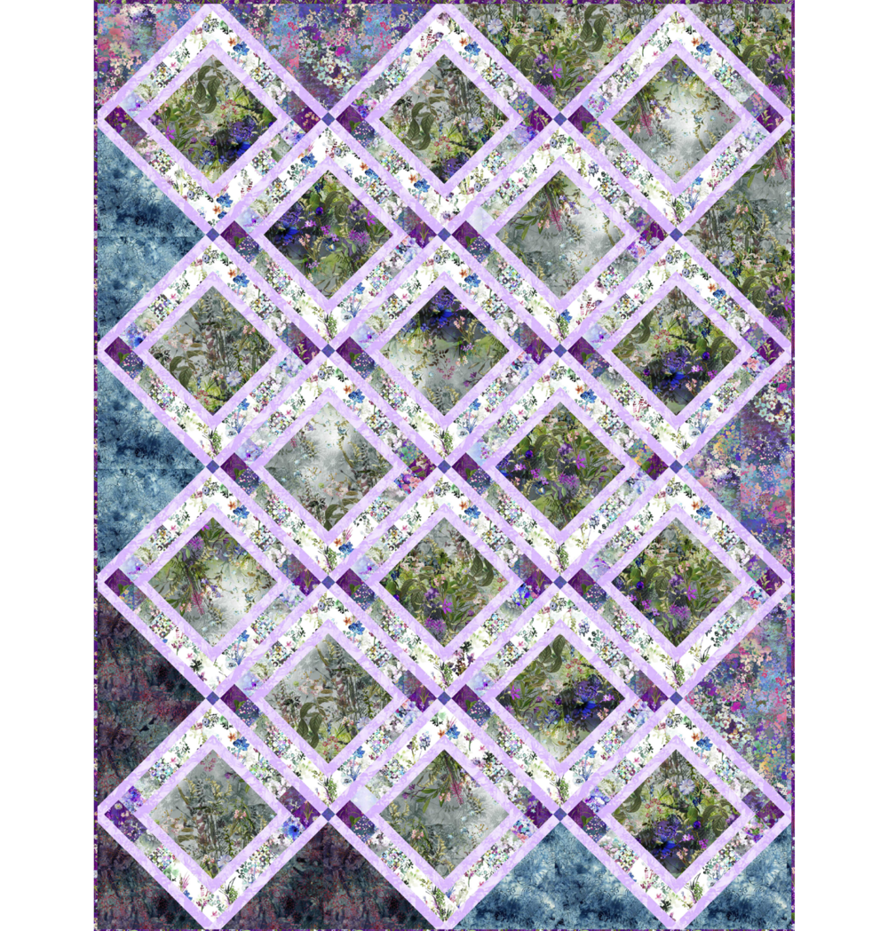 “Wildflower” Free Pattern designed by Wendy Sheppard from RJR Fabrics
