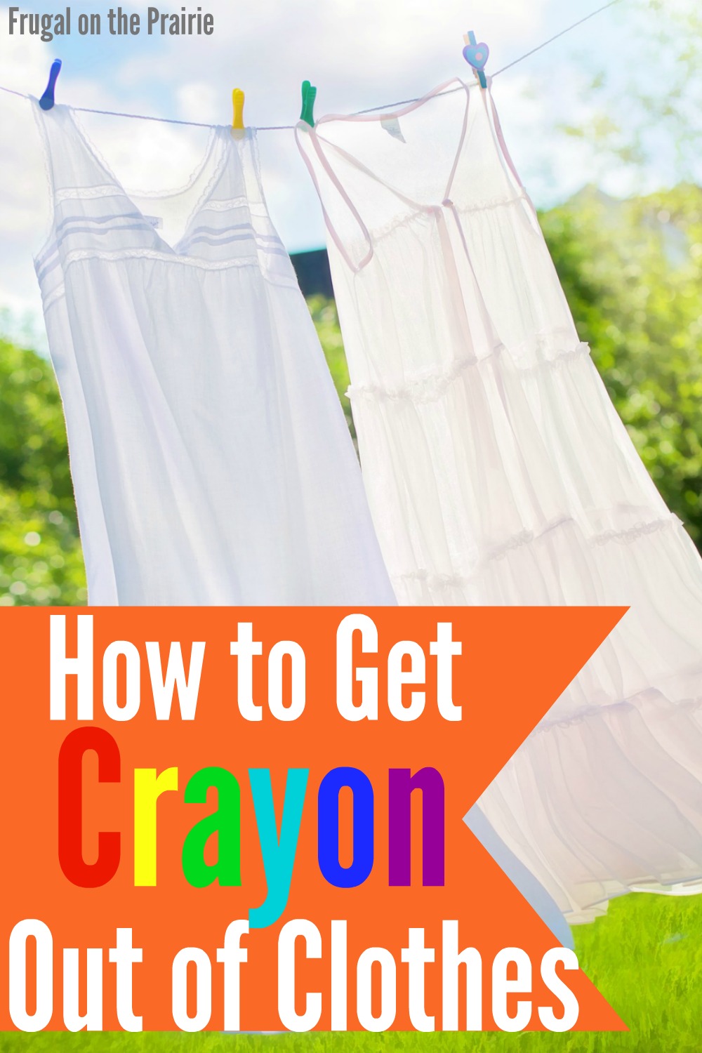 How to Get Crayon Out of Clothes — Allison Lindstrom ...