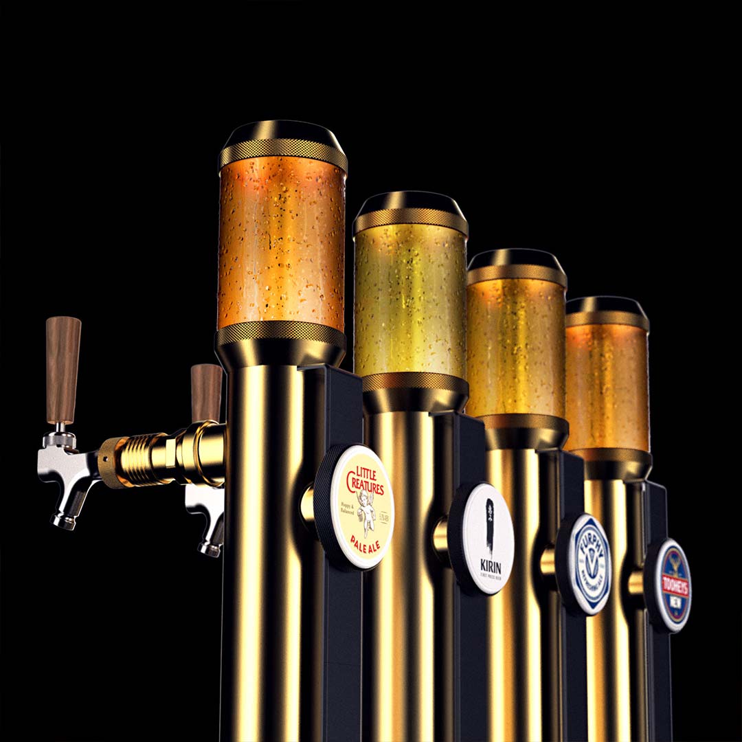 Lion Nathan - Beer Tower Champer Taps