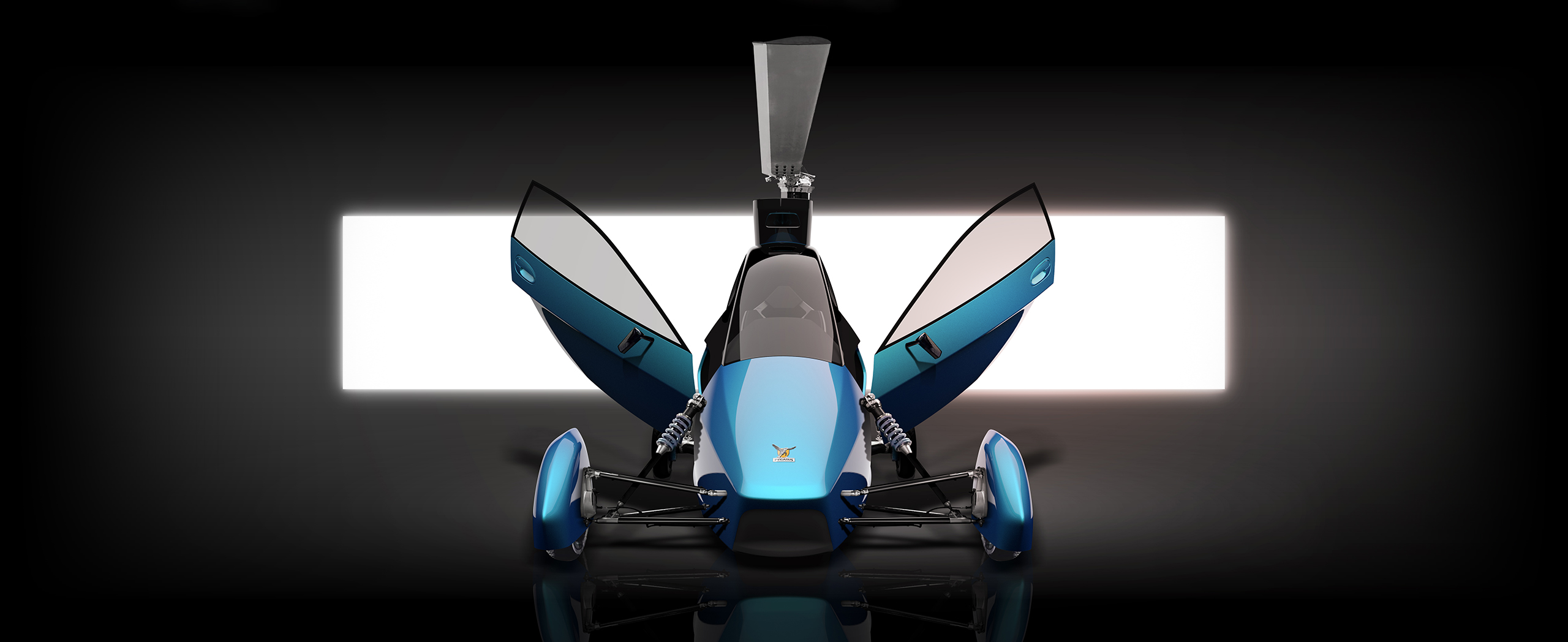 Pegasus Flying Car (eVOTL) | Automotive Styling | Surfacing Design and Development | Design + Industry: Complete Product Development (Industrial Design)