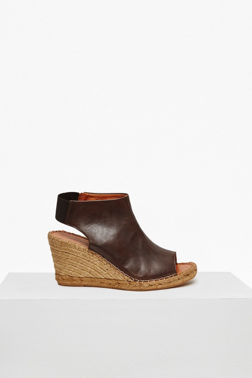  Avery Leather Espadrille Wedge, French Connection, £90 