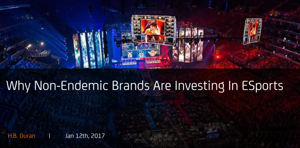  Why Non-Endemic Brands Are Investing In eSports (Photo: alistdaily) 