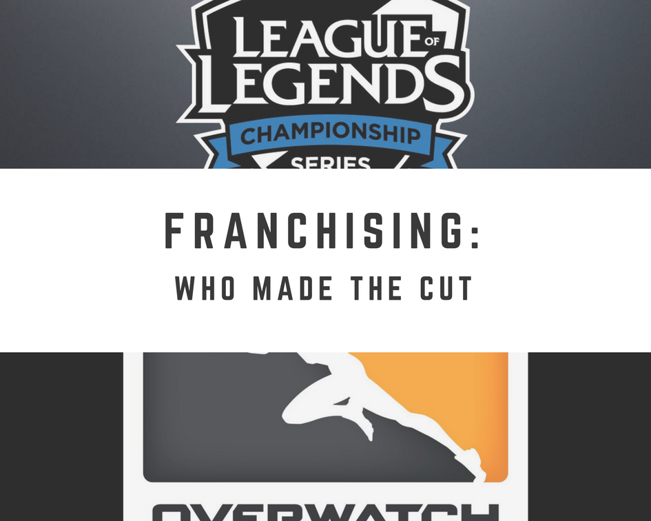  eSports Franchising: Who Made The Cut - Part 1 (Graphic: The Next Level) 