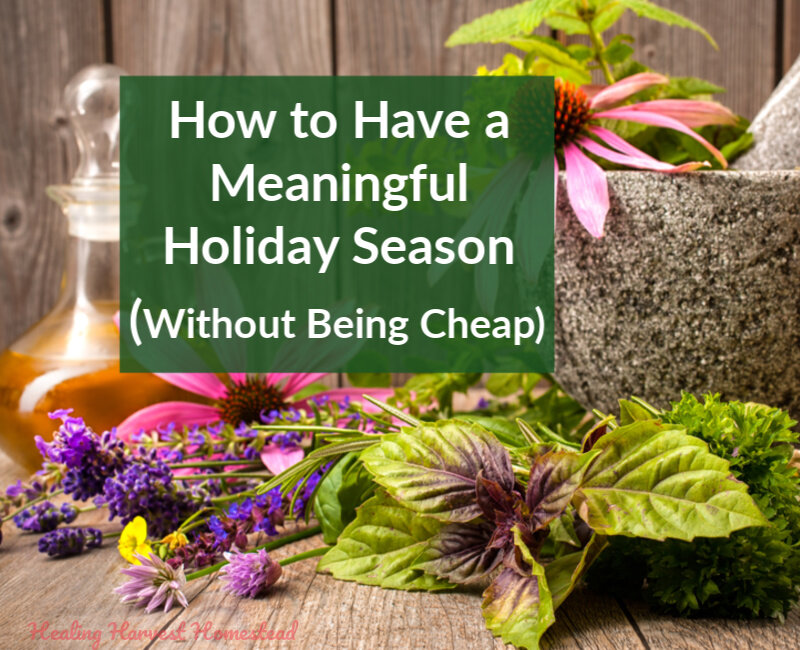 Having a Meaningful, Frugal Holiday Season: But NOT a Cheap One (Christmas Doesn't Have to Kill Your Finances)