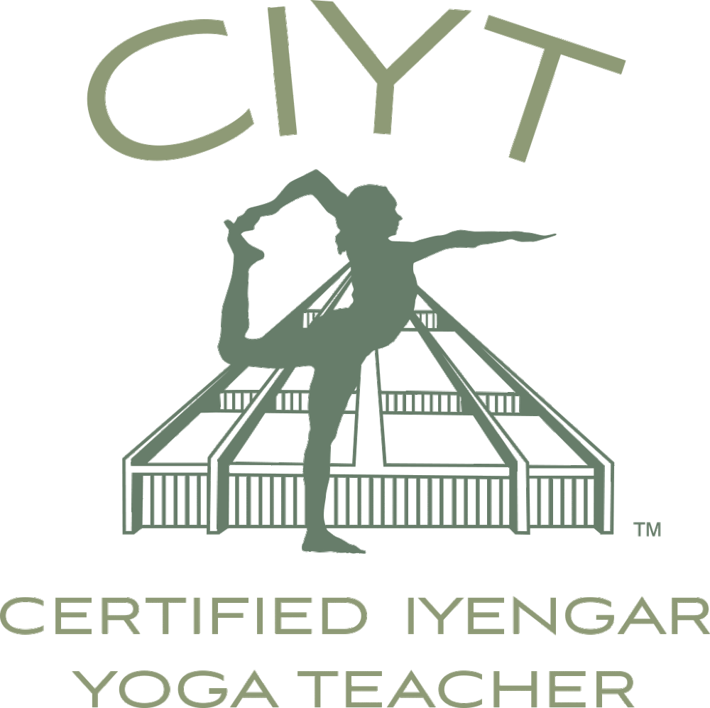 CIYT logo: Certified Iyengar Yoga Teacher