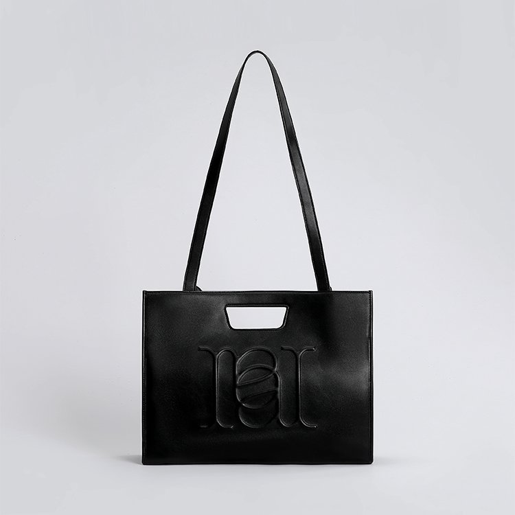 Medium Black RCL Shopping Bag — ANNA LOCH
