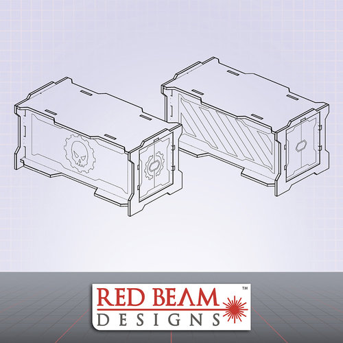 Complex Red - Storage Crate Set