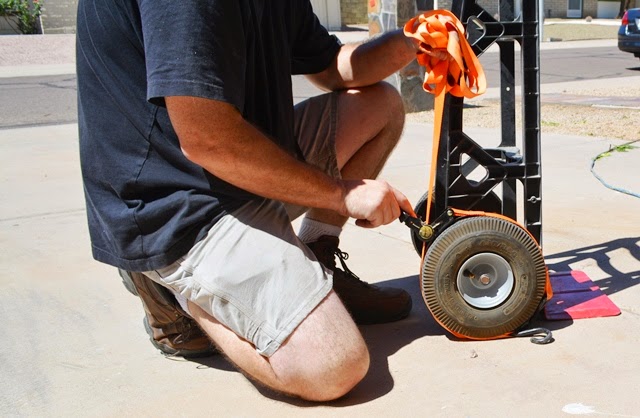 how to inflate a flat utility tire