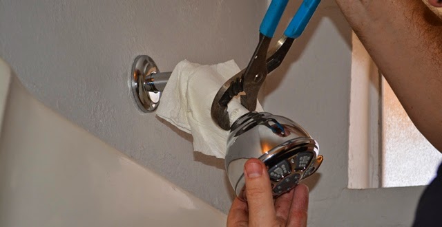 Replacing a shower head