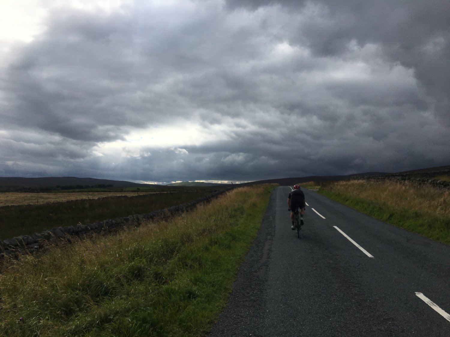 riding into the storm