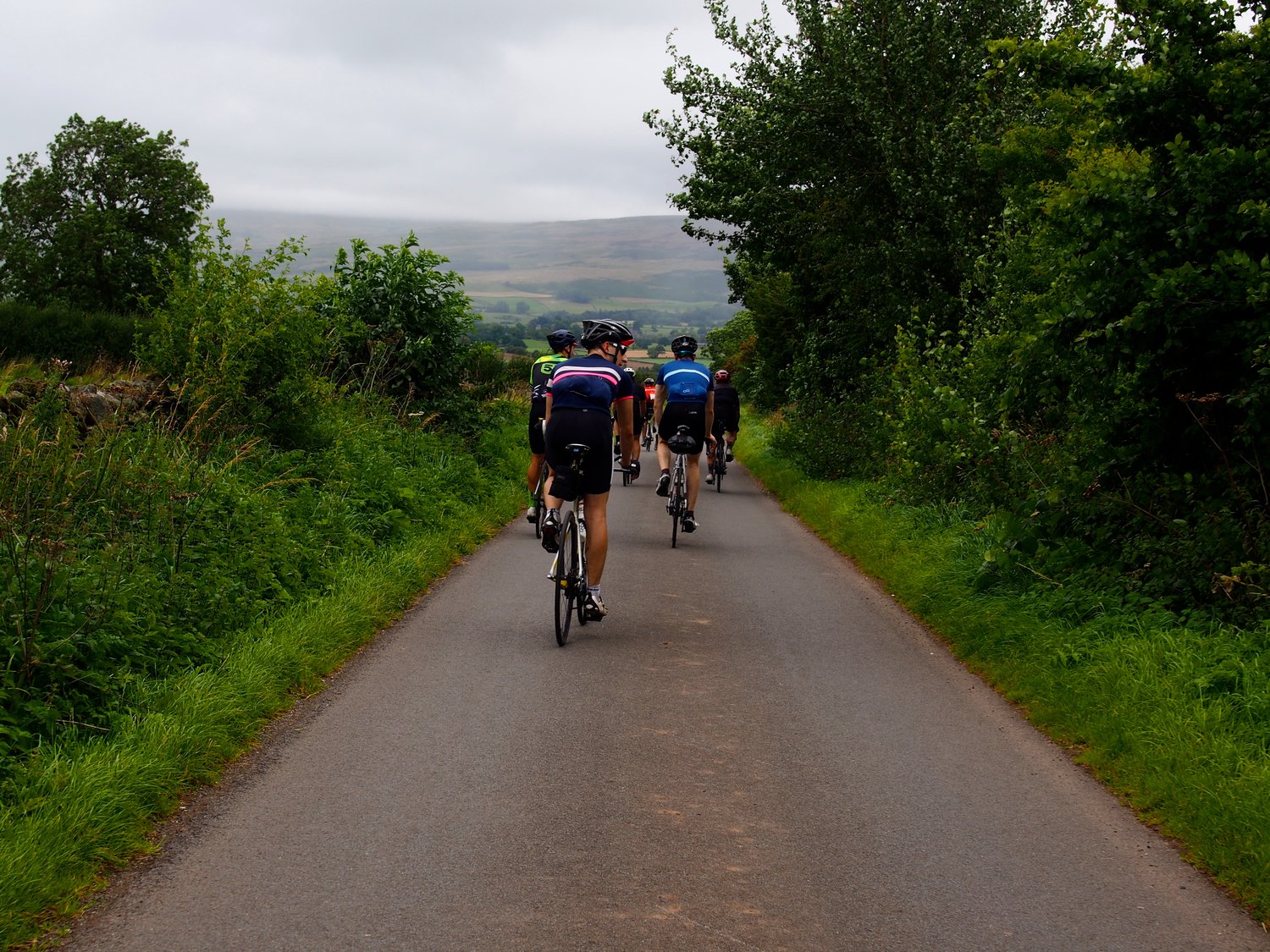 a group of cyclists