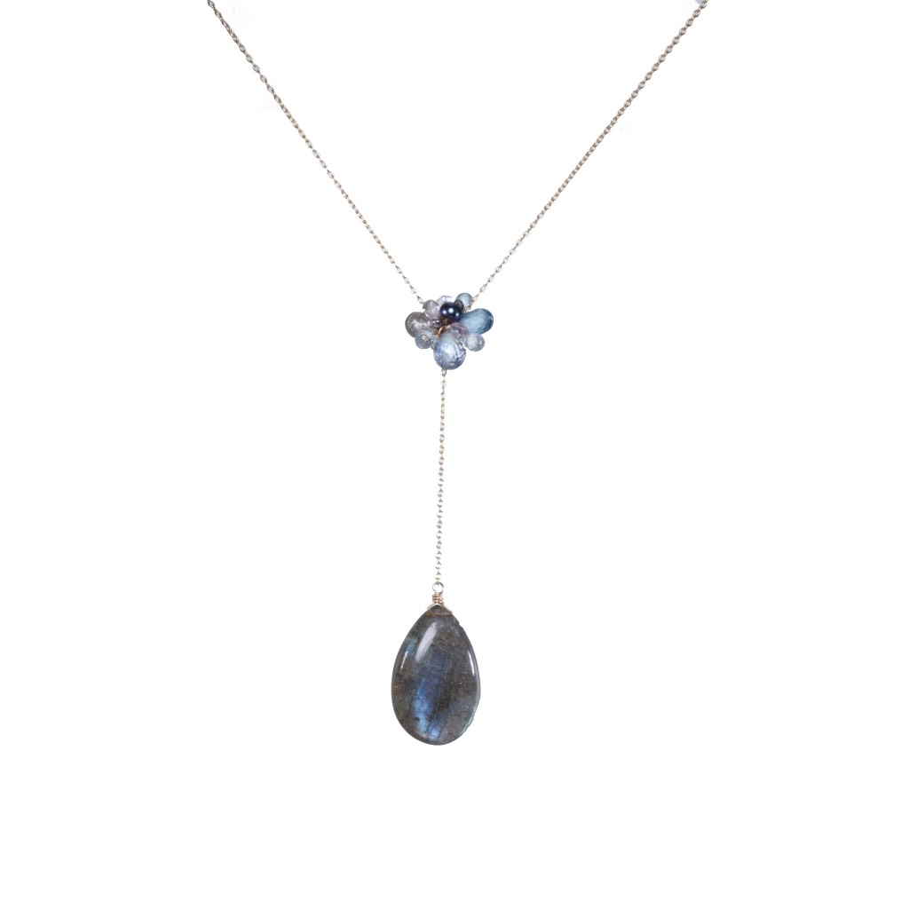 Achelois Cloud Gemstone Necklace — ANDREA LI