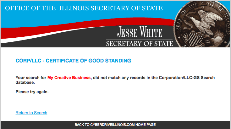 If you're starting a business in Illinois, this is what you want to see!