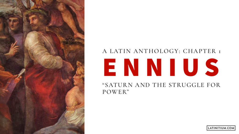 Chapter 1 – Ennius: Saturn and the Struggle for power