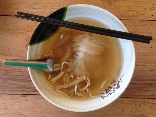 a bowl of noodles