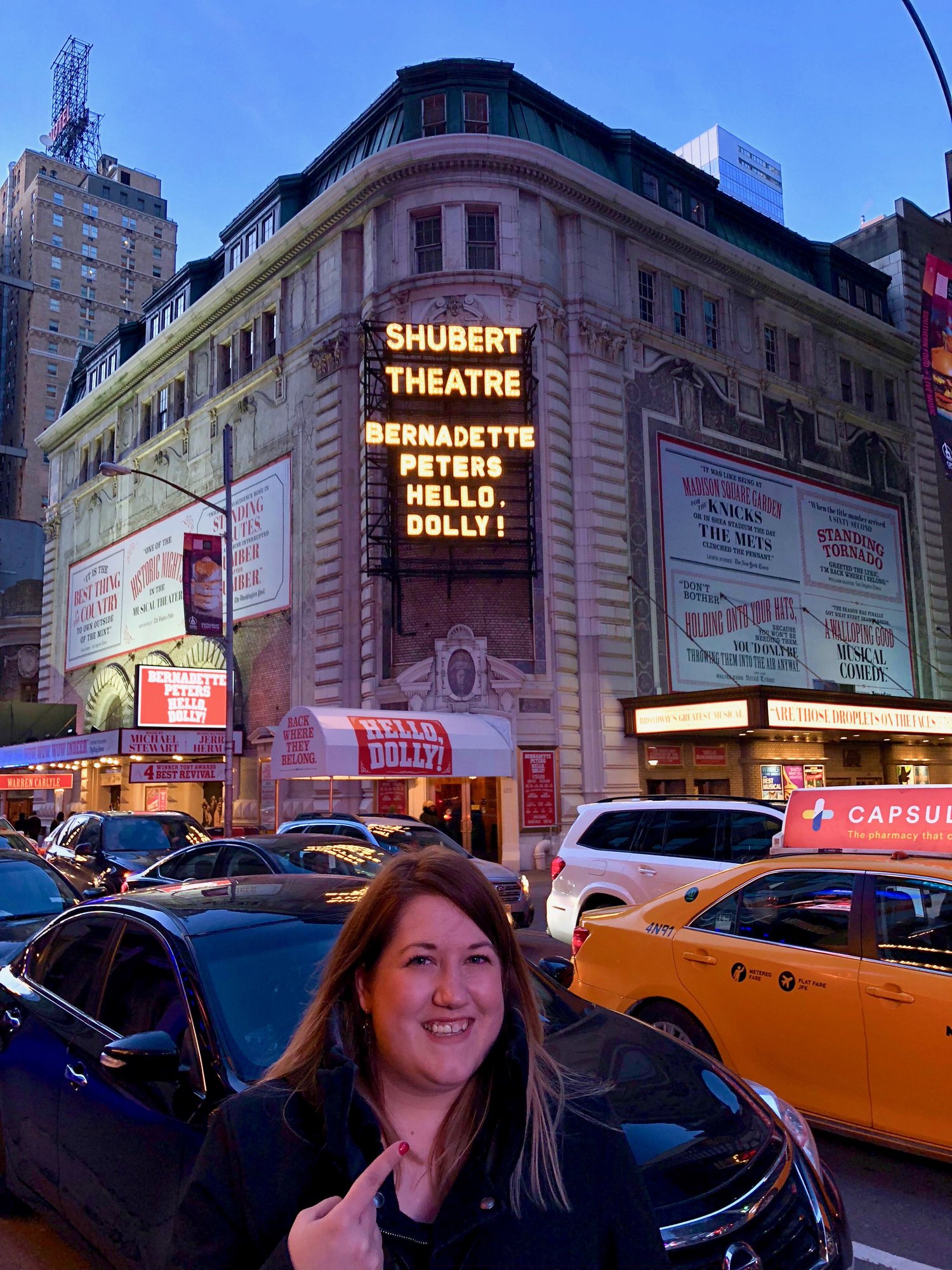 So thrilled to see Bernadette Peters on Broadway...she was fabulous!