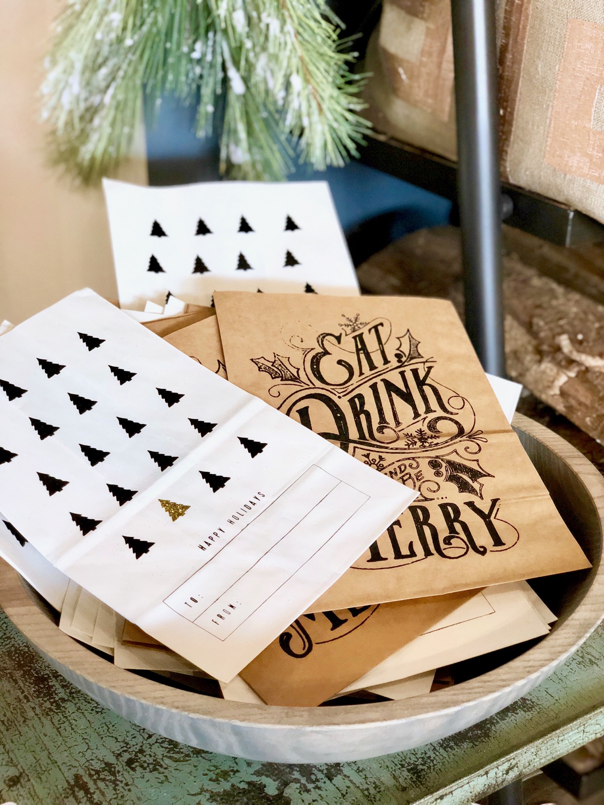  Assorted Paper Gift Sacks {$2.60 each} 