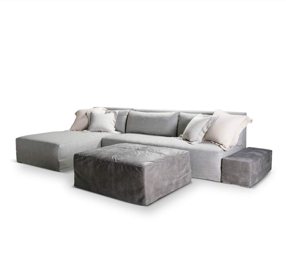  The Crosby Sectional by Verellen | As shown in fabric/leather combo: Starts at $11,871.00.&nbsp; More options available. 