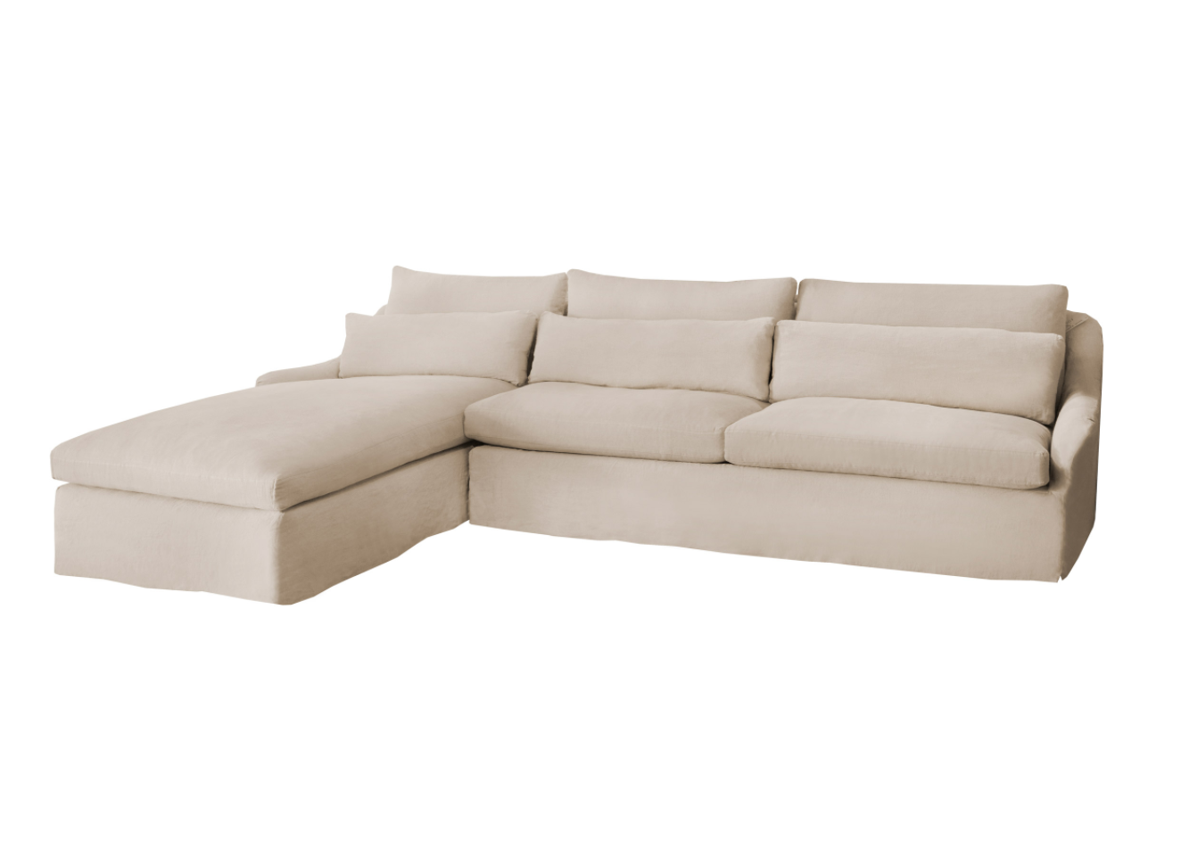  Genevieve LAF Sectional by Cisco Brothers | As shown: Starting at $8,340.00. More options available. 