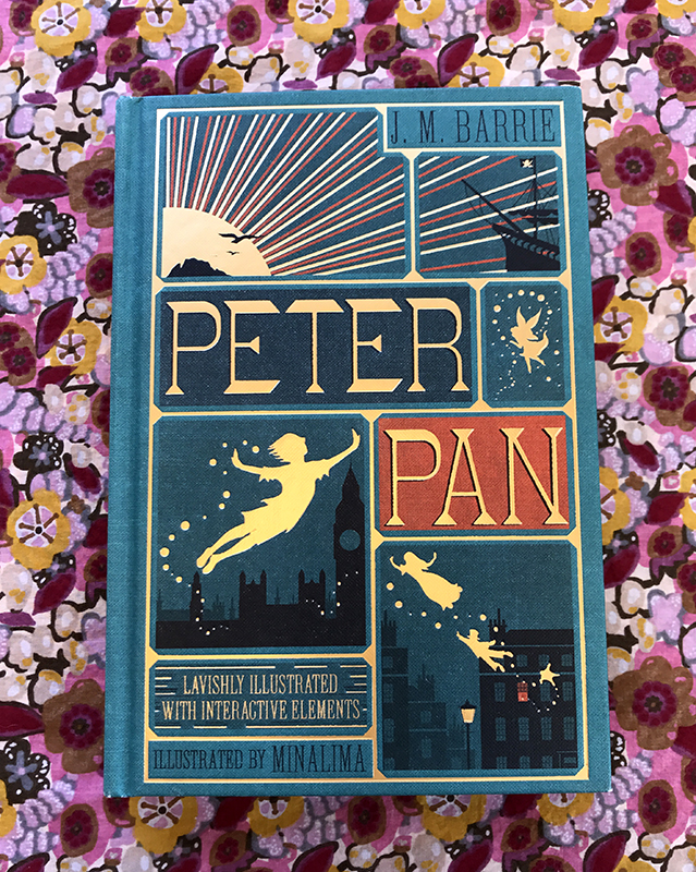Illustrated Peter Pan by MinaLima Design — Book Hearted