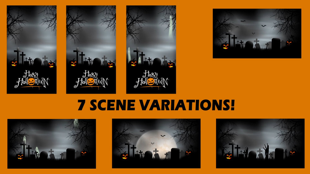 Halloween Animations and After Effects Templates by HolidayVideoStock