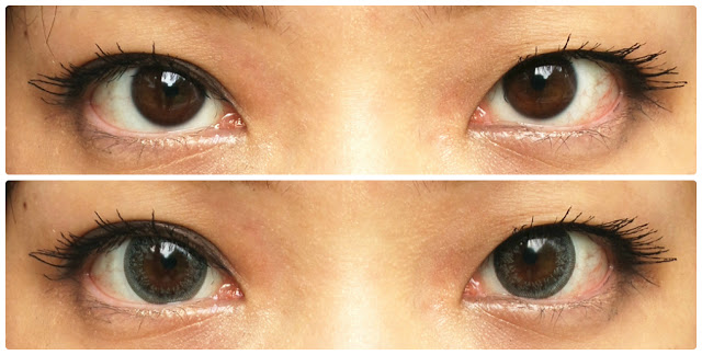 before and after ttop circle lens model gray