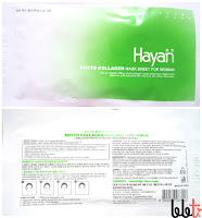 hayan phyto collagen sheet mask for woman