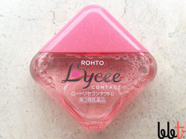 rohto lycee eye drops contact lens review