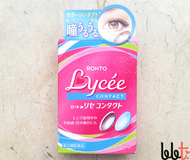 rohto lycee eye drops contact lens review