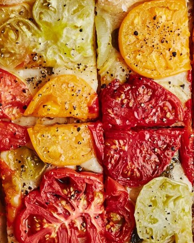 Tomato tart by @chefjosefcenteno 📷: @bonappetitmag �?�☀�?