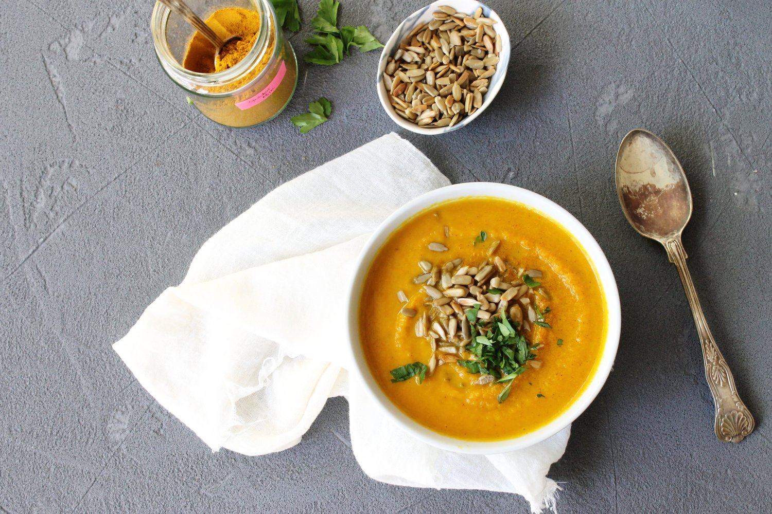Spiced carrot soup {vegan & gluten free} — beloved kitchen