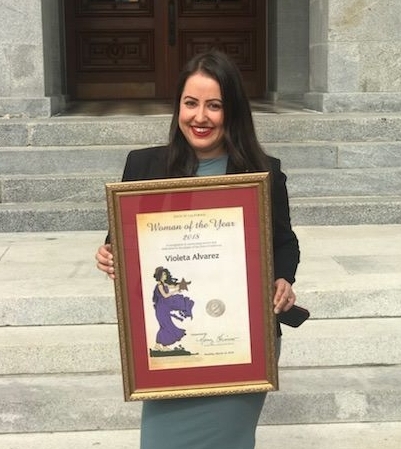 BUS Director, Violeta Alvarez, named 'Woman of the Year' — Berkeley ...