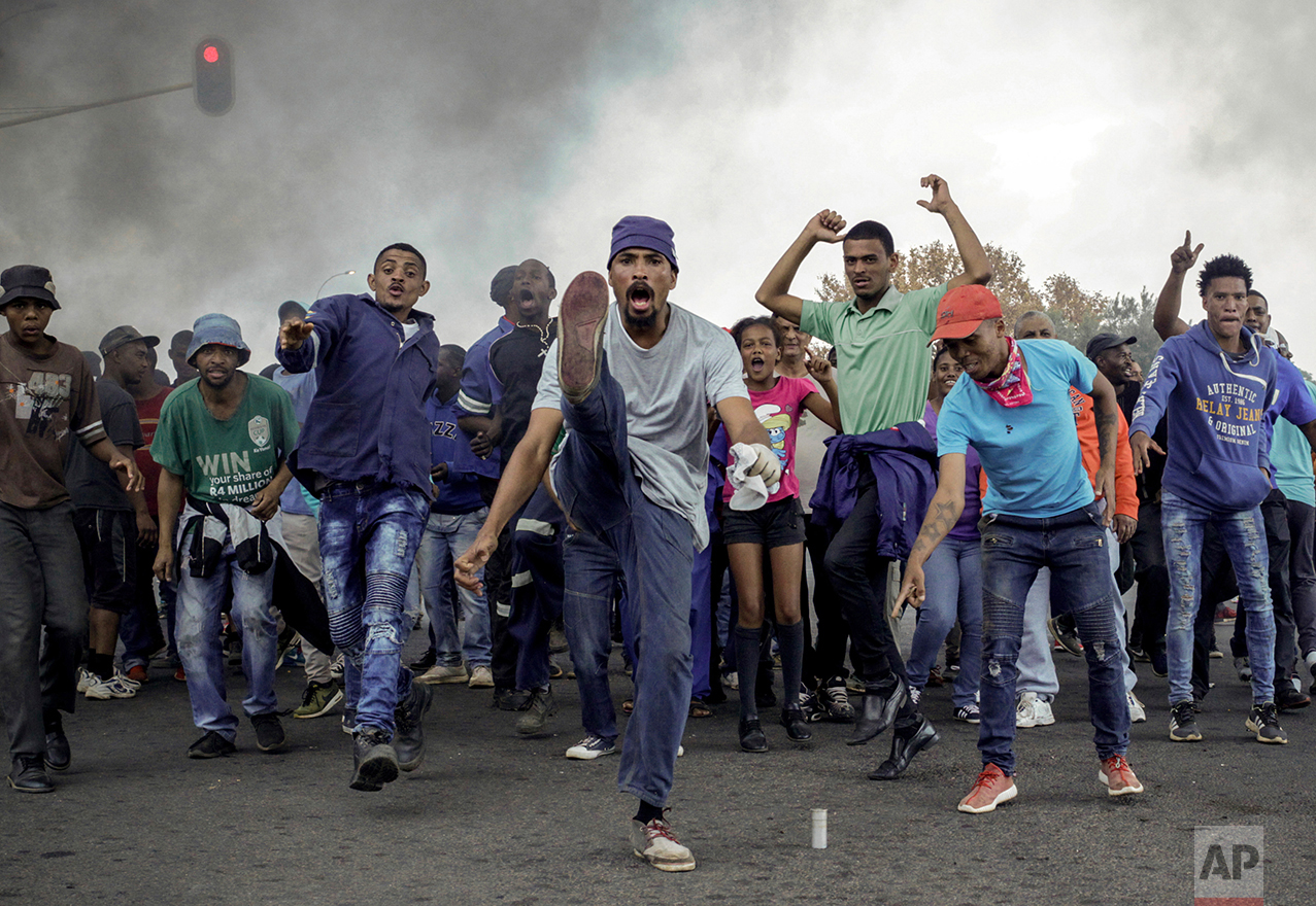 South Africa Riot