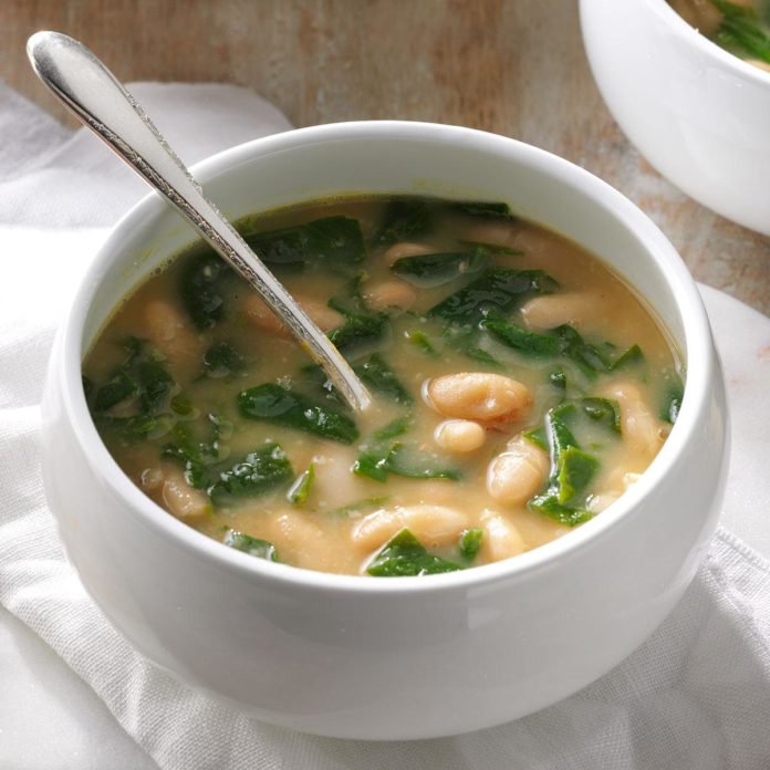 Tuscan White Bean & Spinach Soup — Homemade Delivered