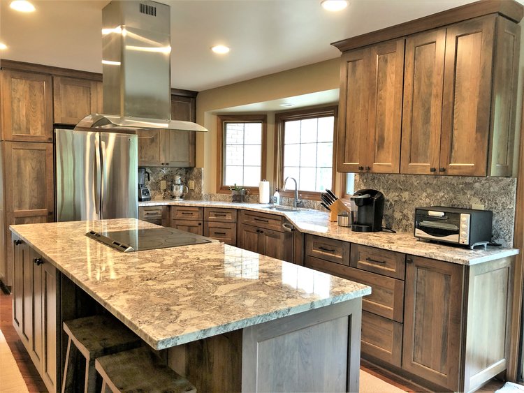 Kitchen Island Design - Resource Blog | Kingdom Construction and Remodel - Large+center+island+with+hood+vent+copy