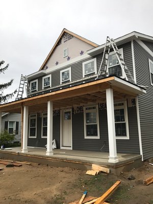 Exterior home remodel in Plymouth, MI