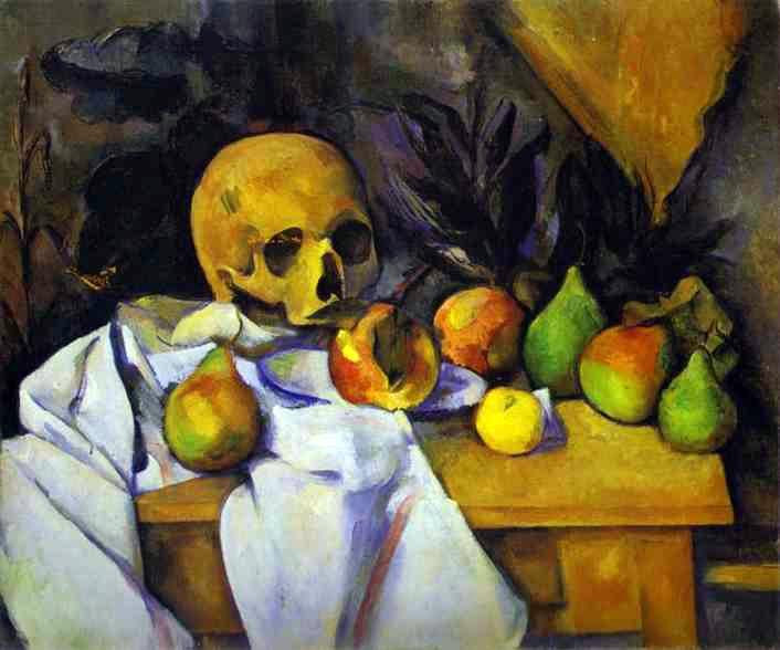 Paul Cézanne, Still Life with Skull, 1898 