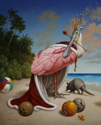 The Beach, 2015, oil on canvas, 30 x 24 inches (private collection)