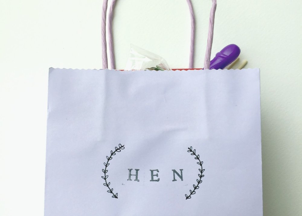 DIY Hen Party Gift Bags - Isoscella